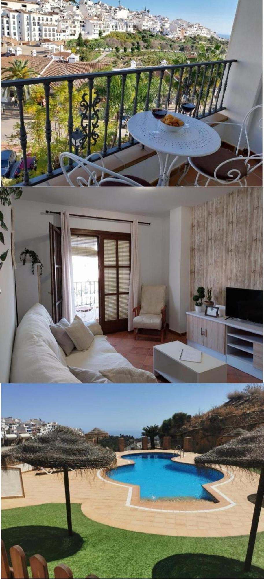 Apartamento Maria Platero Centrico Y Con Las Mejores Vistas Del Casco Antiguo La Montana Y El Mar Mediterraneo Фрихилиана Экстерьер фото
